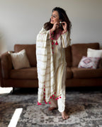 Ivory Pink Gota